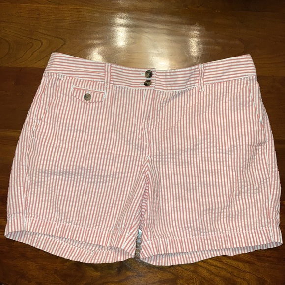 LOFT Seersucker Shorts - Picture 2 of 7